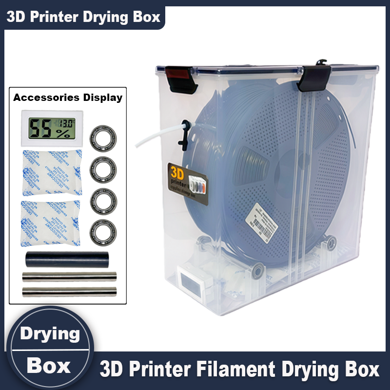 3D Printing Nylon - กล่องเก็บเส้นพลาสติกสำหรับเครื่องพิมพ์ 3 มิติ – ภาชนะปิดผนึกสุญญากาศสำหรับม้วนเส้นพลาสติกขนาด 1