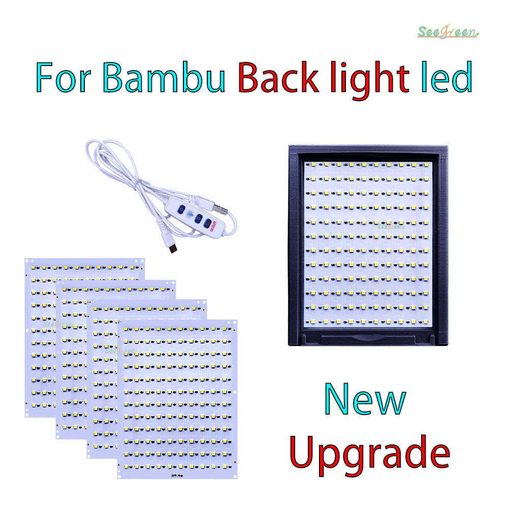 3D Printing Bambu Lab - สําหรับ Bambu Lab Lithophane LED แผง