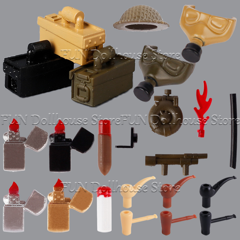 3D Printing Lego Bricks - ตัวต่อ 3 มิติ ทหารอังกฤษในสงครามโลกครั้งที่ 2 พร้อมหมวก