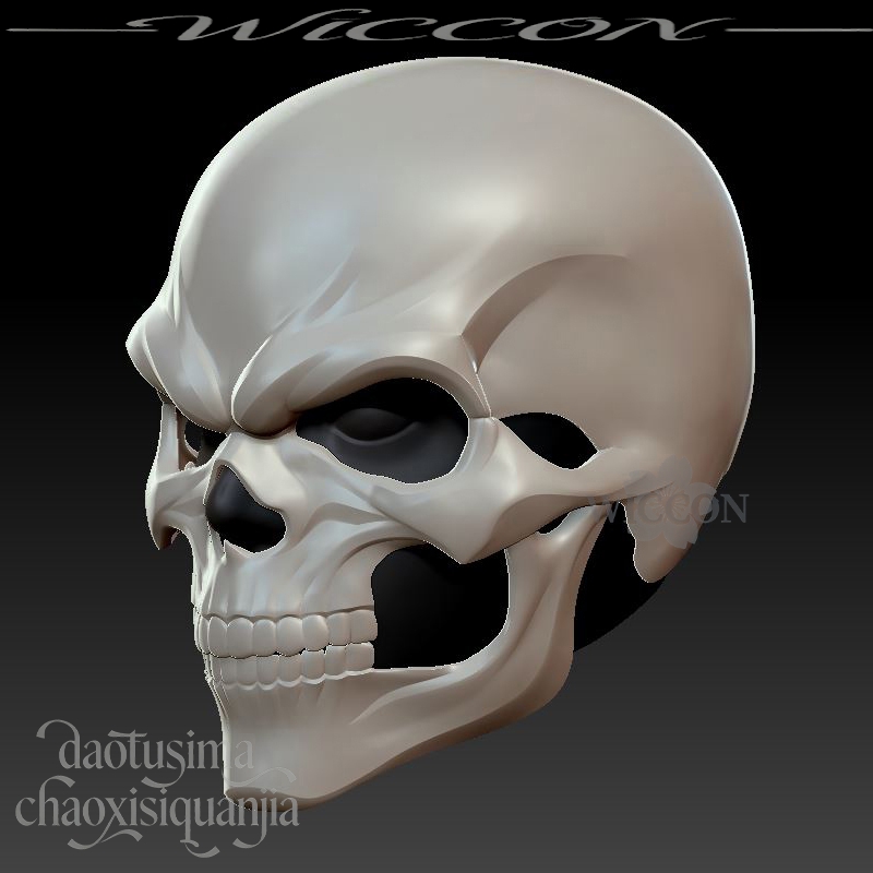 หน้ากากหมวกกันน็อคทรงกระโหลกทำ - 3D Printing Mask บทวิจารณ์และราคา