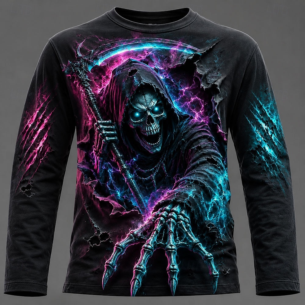เสื้อยืดแขนยาวพิมพ์ลายกราฟิก 3 - 3D Printing Custom บทวิจารณ์และราคา