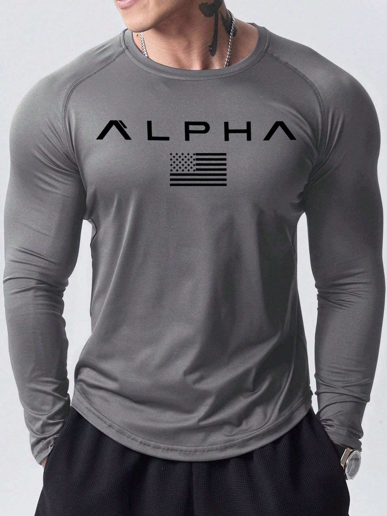 เสื้อยืดแขนยาวผู้ชายรุ่นใหม่สำ - 3D Printing Custom บทวิจารณ์และราคา