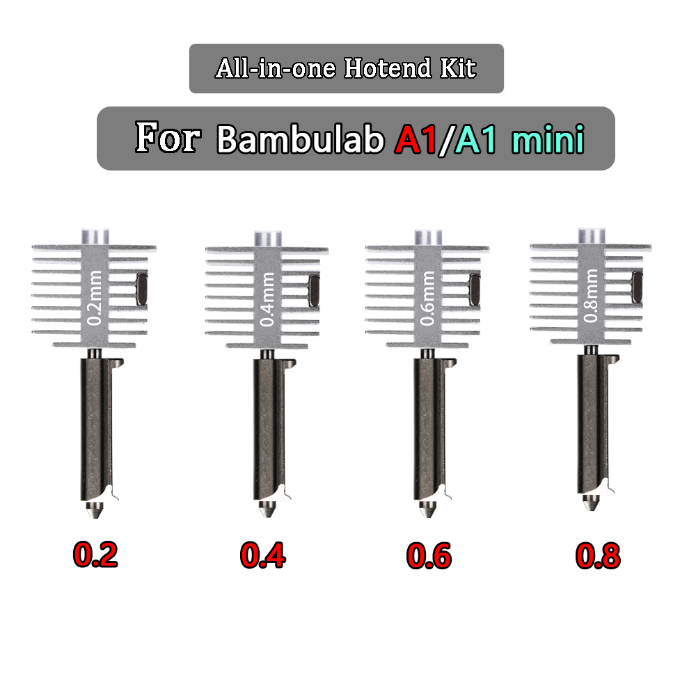 ชุดอัพเกรดหัวฉีดความร้อนสำหรับ - 3D Printing Bambu Lab บทวิจารณ์และราคา