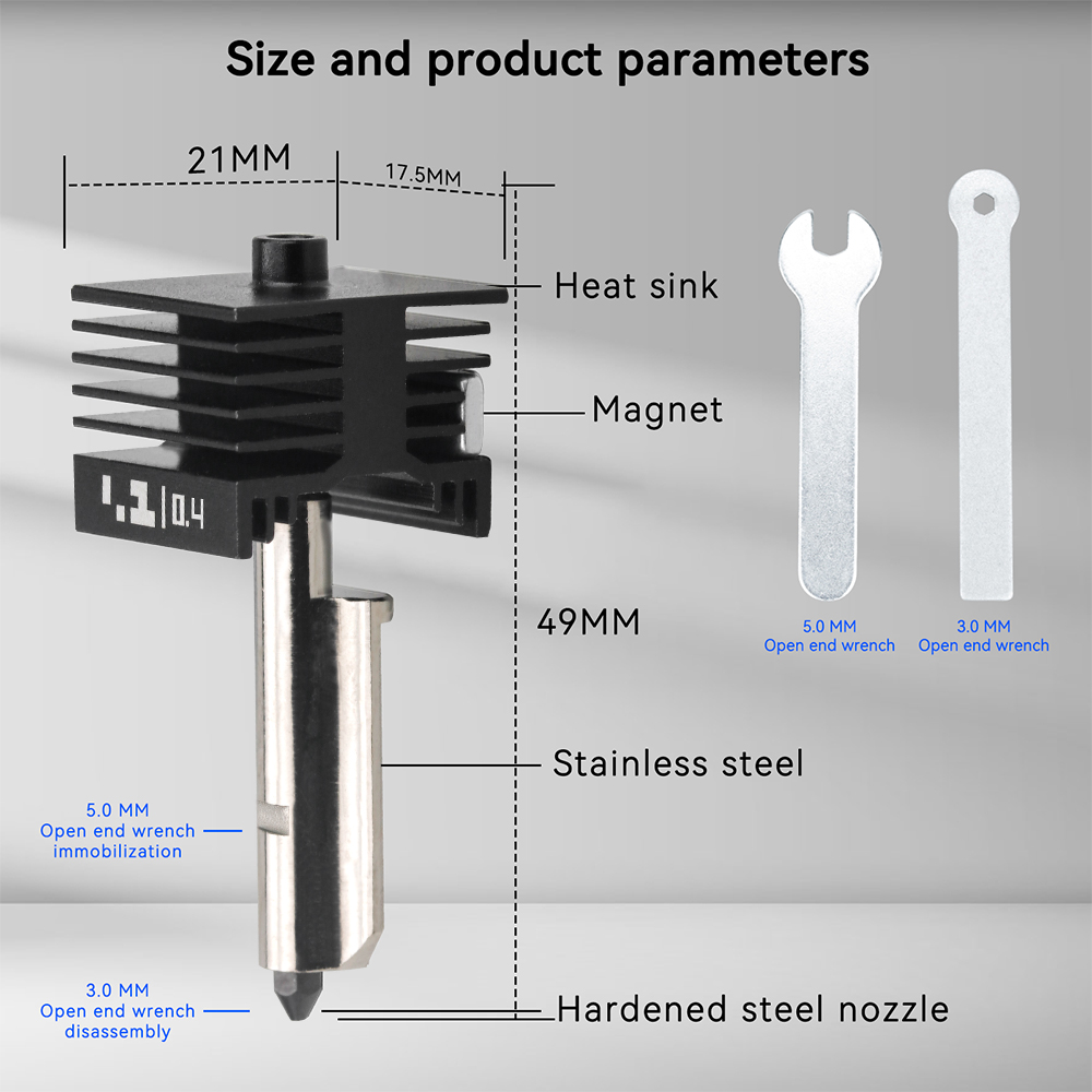สำหรับ Bambu Lab P2S X2D หัวฉี - 3D Printing Bambu Lab บทวิจารณ์และราคา