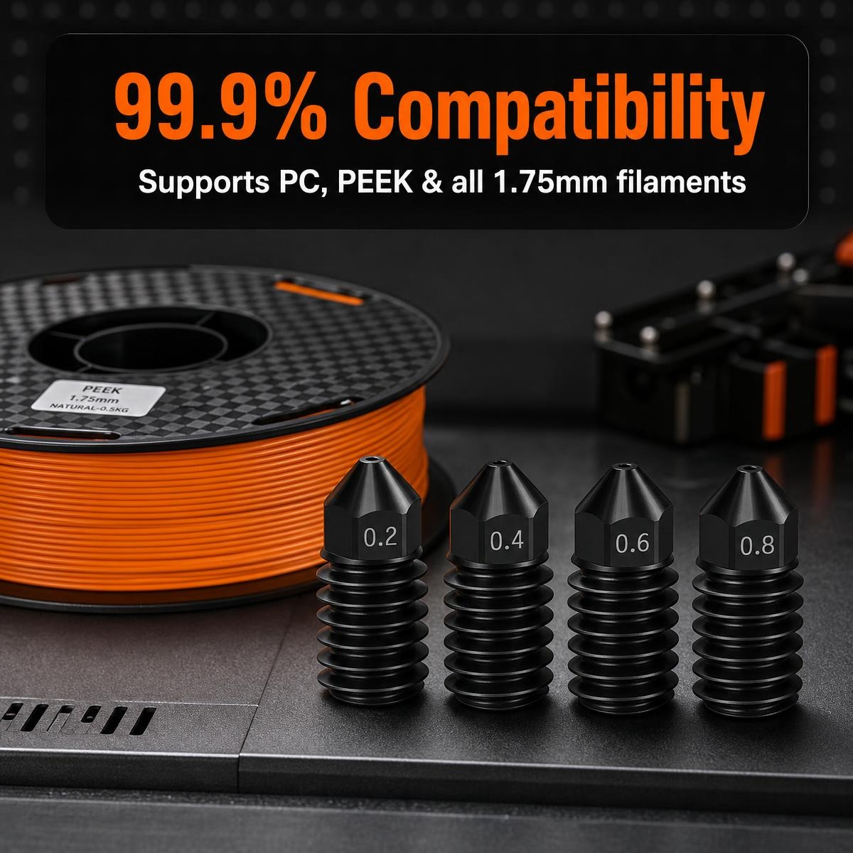 หัวฉีดพิมพ์ 3 มิติแบบถอดได้ ทำ - 3D Printing Bambu Lab บทวิจารณ์และราคา