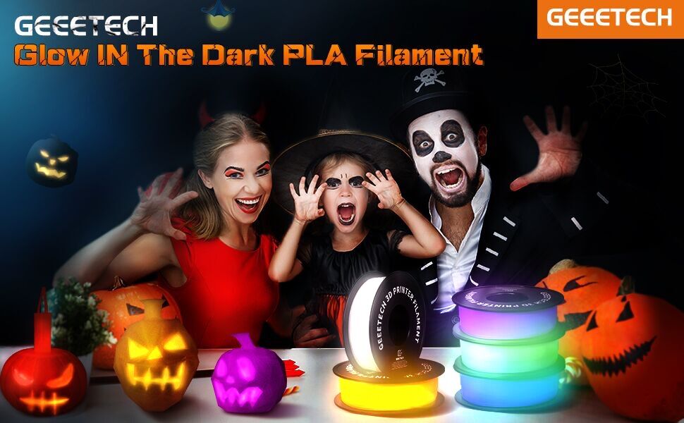 GEEETECH Glow PLA 1.75 มม. 1 ก - 3D Printing Nylon บทวิจารณ์และราคา