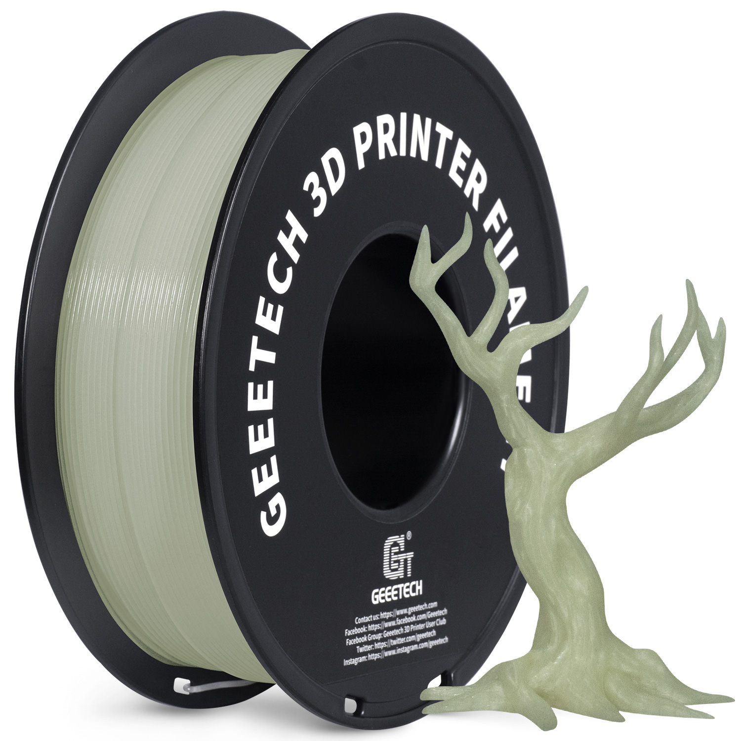 GEEETECH Luminous PLA Filament - 3D Printing Nylon บทวิจารณ์และราคา