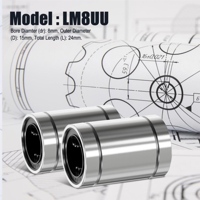 4/10PCS LM8UU LM10UU LM16UU LM - 3D Printing Guide บทวิจารณ์และราคา